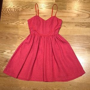 Urban Outfitters Pink Hearts Dress